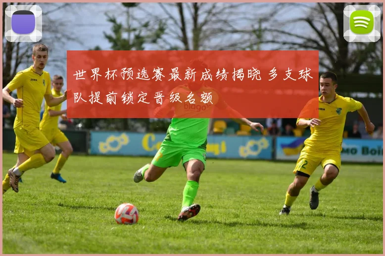 世界杯预选赛最新成绩揭晓 多支球队提前锁定晋级名额