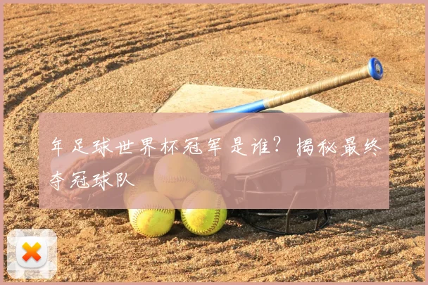 年足球世界杯冠军是谁？揭秘最终夺冠球队