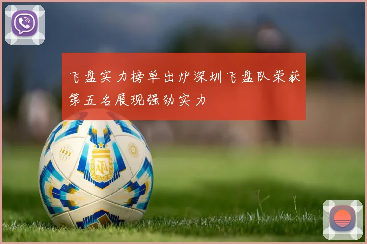飞盘实力榜单出炉深圳飞盘队荣获第五名展现强劲实力
